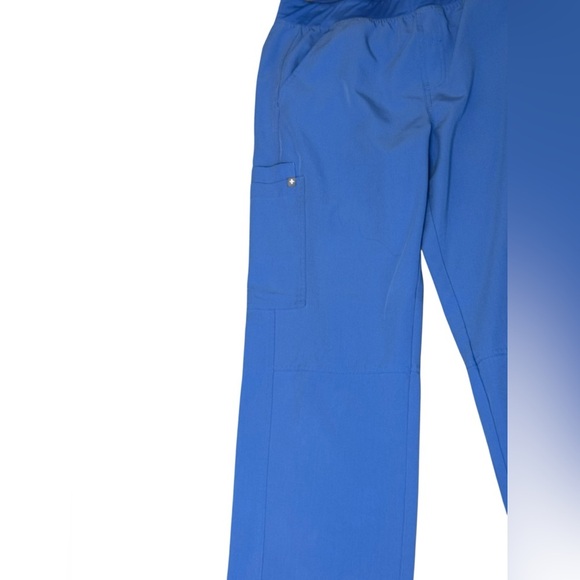 Figs Axim Cargo Scrub Pants Men’s Large T2001 Technical Collection Ceil Blue - Picture 2 of 11